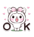 【ふわふわベビーズ】 子猫 ♡ 日常（個別スタンプ：2）