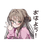 多忙女子のバタバタ返信★（個別スタンプ：2）
