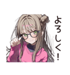 多忙女子のバタバタ返信★（個別スタンプ：3）