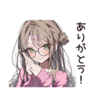 多忙女子のバタバタ返信★（個別スタンプ：7）