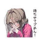 多忙女子のバタバタ返信★（個別スタンプ：23）