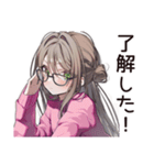 多忙女子のバタバタ返信★（個別スタンプ：29）