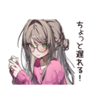 多忙女子のバタバタ返信★（個別スタンプ：32）