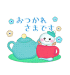 毎年使える♥年末年始＆お正月3/雪だるま（個別スタンプ：16）
