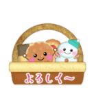 毎年使える♥年末年始＆お正月3/雪だるま（個別スタンプ：25）