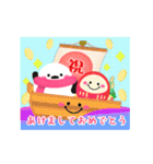 毎年使える♥冬のシマエナガ年末年始 13（個別スタンプ：3）