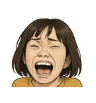 表情100連発！変顔まつり（個別スタンプ：10）