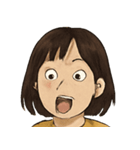 表情100連発！変顔まつり（個別スタンプ：25）