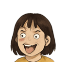 表情100連発！変顔まつり（個別スタンプ：33）