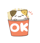 毎日五月病なねこたち 梅雨スタンプ（個別スタンプ：3）