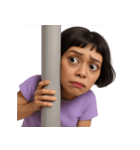面白い顔の少女 （NT）（個別スタンプ：22）