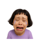 面白い顔の少女 （NT）（個別スタンプ：28）