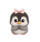 ピンクボウリトルペンギン （NT）（個別スタンプ：4）