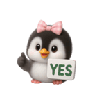 ピンクボウリトルペンギン （NT）（個別スタンプ：6）
