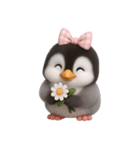 ピンクボウリトルペンギン （NT）（個別スタンプ：8）
