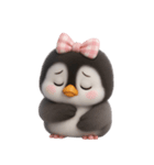 ピンクボウリトルペンギン （NT）（個別スタンプ：9）
