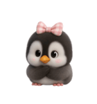 ピンクボウリトルペンギン （NT）（個別スタンプ：12）