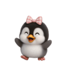 ピンクボウリトルペンギン （NT）（個別スタンプ：13）