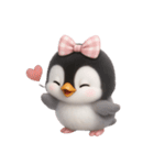 ピンクボウリトルペンギン （NT）（個別スタンプ：14）