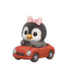 ピンクボウリトルペンギン （NT）（個別スタンプ：15）