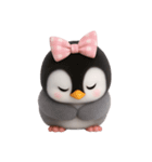 ピンクボウリトルペンギン （NT）（個別スタンプ：21）