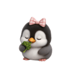 ピンクボウリトルペンギン （NT）（個別スタンプ：22）