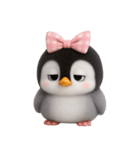 ピンクボウリトルペンギン （NT）（個別スタンプ：23）