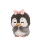 ピンクボウリトルペンギン （NT）（個別スタンプ：28）