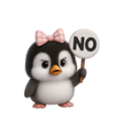 ピンクボウリトルペンギン （NT）（個別スタンプ：30）