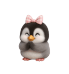 ピンクボウリトルペンギン （NT）（個別スタンプ：31）