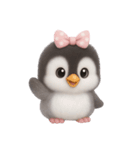 ピンクボウリトルペンギン （NT）（個別スタンプ：38）