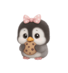ピンクボウリトルペンギン （NT）（個別スタンプ：40）