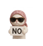おしゃれな猫のヘッドバンド （NT）（個別スタンプ：26）
