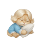 かわいい金髪の猫 （NT）（個別スタンプ：23）