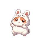 かわいいウサギハムスター （NT） v.1（個別スタンプ：13）
