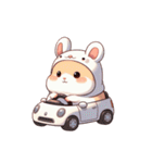 かわいいウサギハムスター （NT） v.1（個別スタンプ：15）