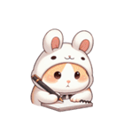 かわいいウサギハムスター （NT） v.1（個別スタンプ：19）