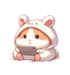かわいいウサギハムスター （NT） v.1（個別スタンプ：24）