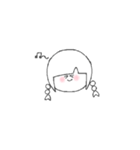 ゆるいもののもの(動く女の子ver.)（個別スタンプ：6）
