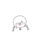 ゆるいもののもの(動く女の子ver.)（個別スタンプ：13）