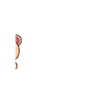 動くお化けクマ2（個別スタンプ：1）