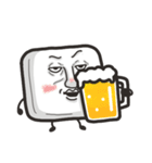 濃厚な豆腐（個別スタンプ：38）