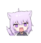ホロライブ公式スタンプ「猫又おかゆ」vol2（個別スタンプ：18）