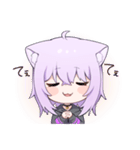 ホロライブ公式スタンプ「猫又おかゆ」vol2（個別スタンプ：19）