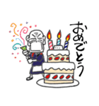 着流しじいさん 13 板前（個別スタンプ：33）