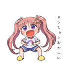 深夜の黒歴史女子（個別スタンプ：34）