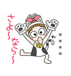 おちゃめのお名前カスタム♡猫にゃんにゃん（個別スタンプ：40）