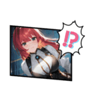 毎日美少女・ニュース◆可愛いAI女子（個別スタンプ：7）