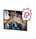 毎日美少女・ニュース◆可愛いAI女子（個別スタンプ：12）