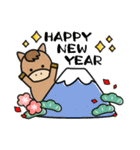 年末年始に使えるスタンプセット（個別スタンプ：8）